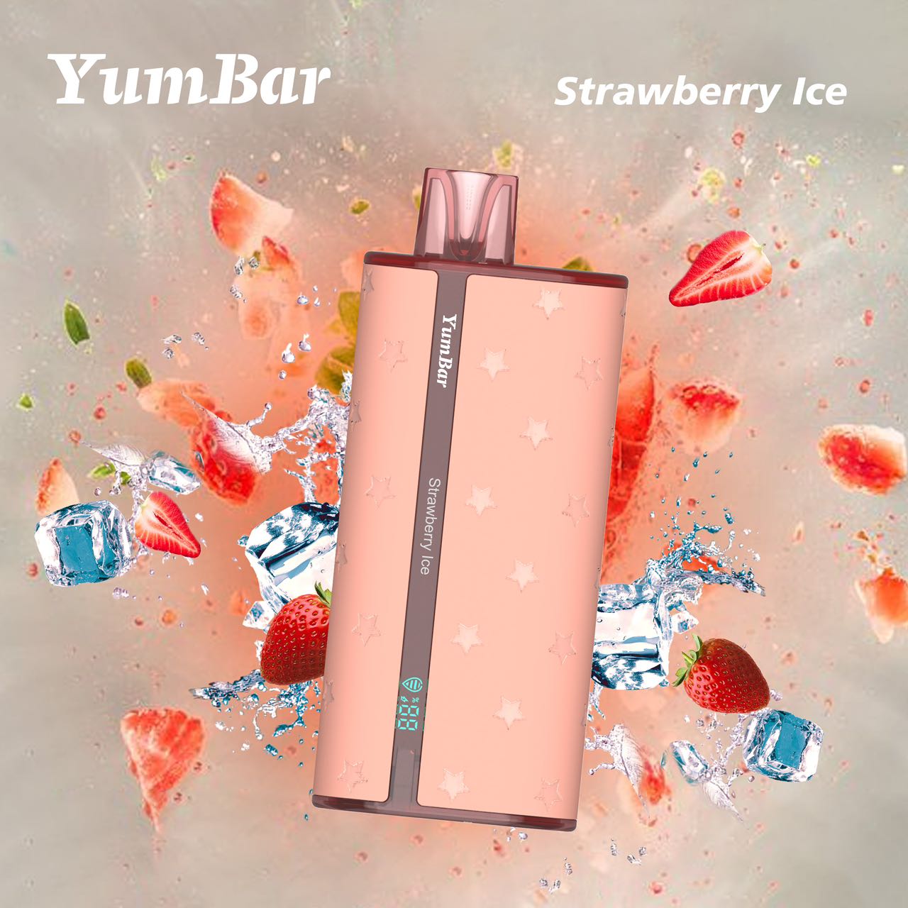 YUM BAR - STRAWBERRY ICE Yum Vapes YUM BAR - STRAWBERRY ICE Yum Vapes