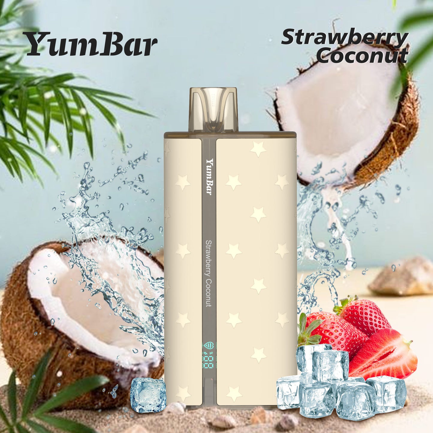 YUM BAR - STRAWBERRY COCONUT